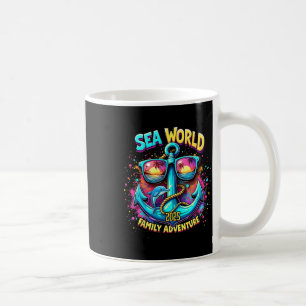 Sea World 2025 Ocean Explorer Erinnerungen Family  Kaffeetasse