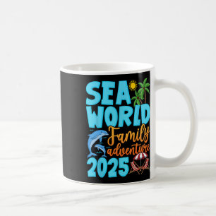 Sea World Dolphin Family Adventure Trip 2025 Sprin Kaffeetasse