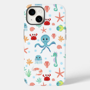 Sea World Muster Case-Mate iPhone 14 Hülle