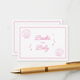 Sea you bald Hand gezogene Baby Duschbücher für Ba Begleitkarte