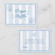 Sea you bald Hand gezogene Baby Dusche Windeln Win