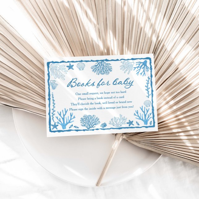 Sea You Soon Baby Shower Books For Baby  Begleitkarte (Von Creator hochgeladen)