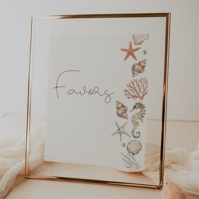 Sea You Soon Baby Shower Favors Poster (Von Creator hochgeladen)