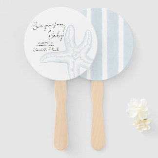 Sea You Soon Baby Shower Set von Ventilatoren Fächer