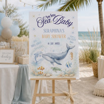 Sea You Soon Baby Shower Willkommensschild