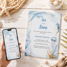 Sea you Soon Blue Boy Baby Shower