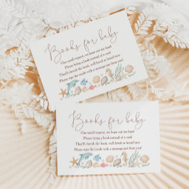 Sea You Soon Coastal Baby Shower Books For Baby Begleitkarte