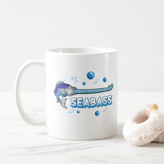Seabass Kaffeetasse (Mit Donut)