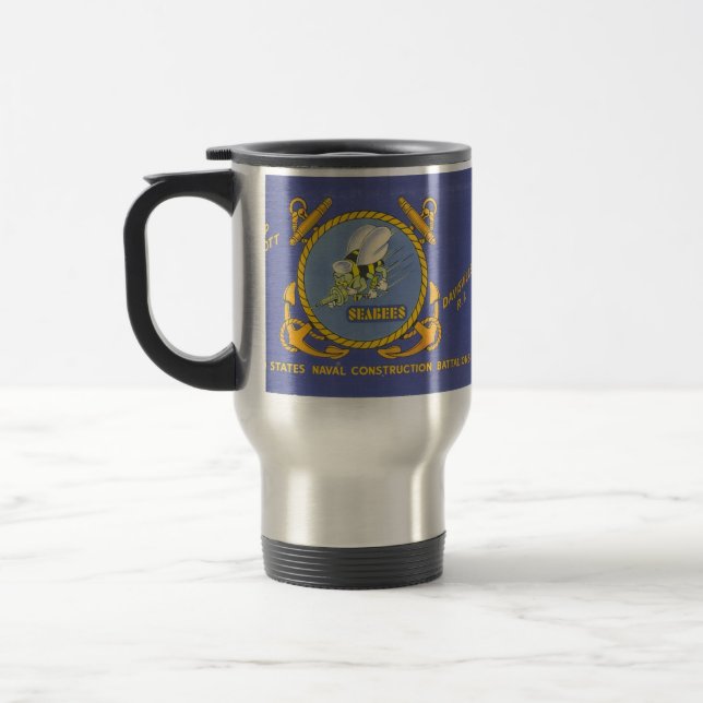 Seabee-Tasse Reisebecher (Links)