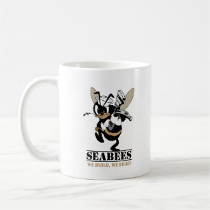 Seabees, die wir uns errichten, kämpfen Tasse