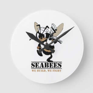 Seabees, die wir uns errichten, kämpfen Uhr
