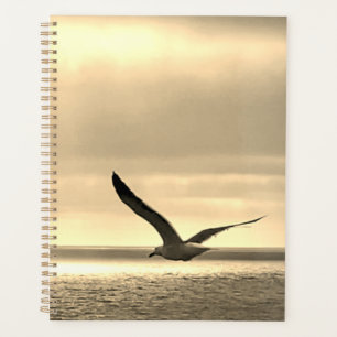 Seabird in Sepia Planner Planer