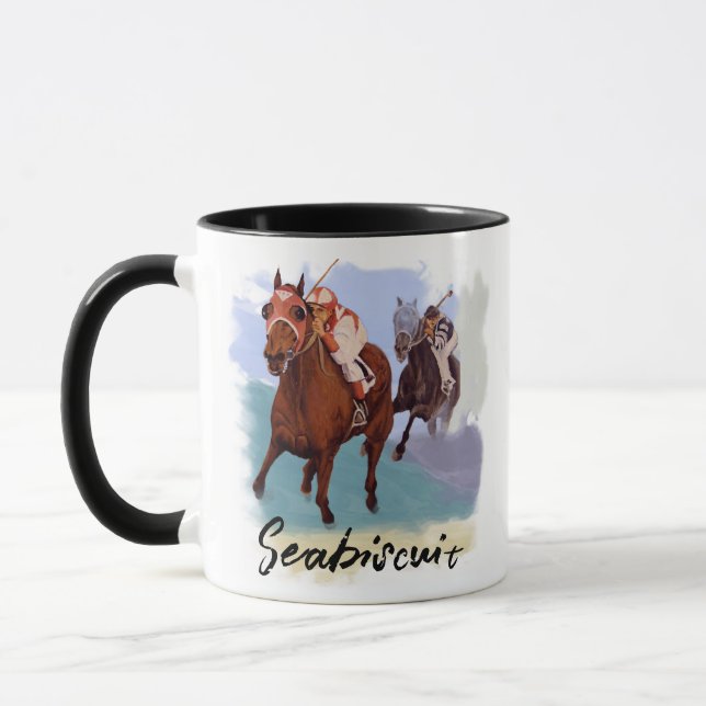 “Seabiscuit” vs War Admiral  - Personalize Your Tasse (Links)