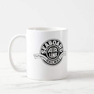 Seaboard Railway Vintage Eisenbahn-Logo-Tasse Kaffeetasse