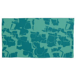 Seabolt Blue Abstrakt Kissenbezug