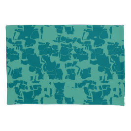 Seabolt Blue Abstrakt Kissenbezug