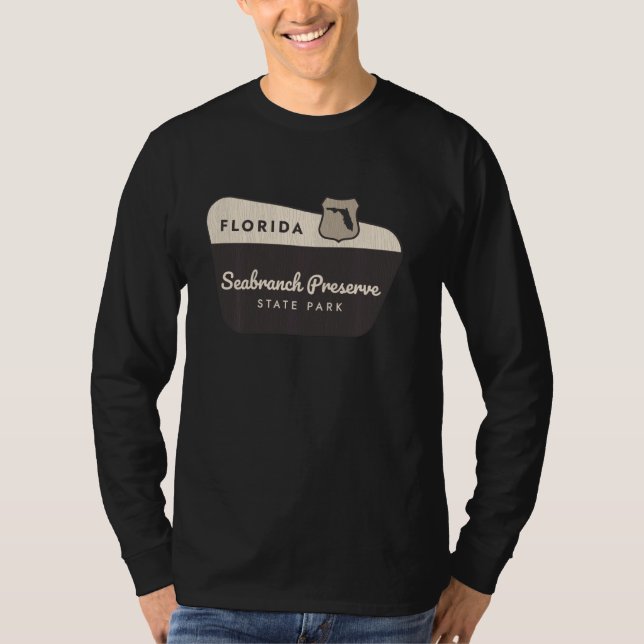 Seabranch Staat Park Florida T-Shirt (Vorderseite)