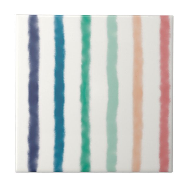 Seabreeze Stripes Fliese (Vorderseite)