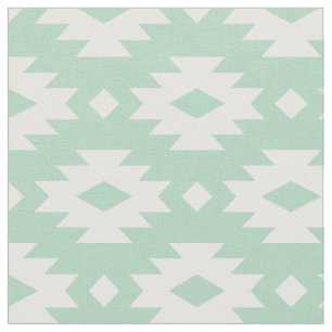Seafoam Aztec Stoff