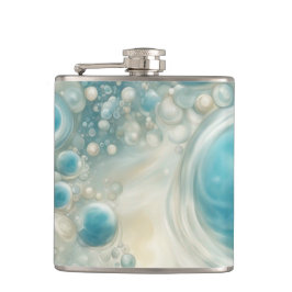 Seafoam Bubbles Flachmann