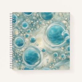 Seafoam Bubbles Notizbuch