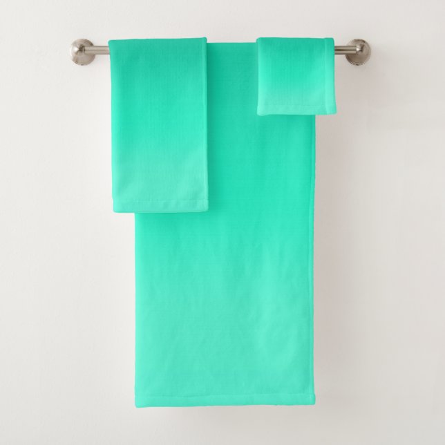 Seafoam Fade Badhandtuch Set (Insitu)