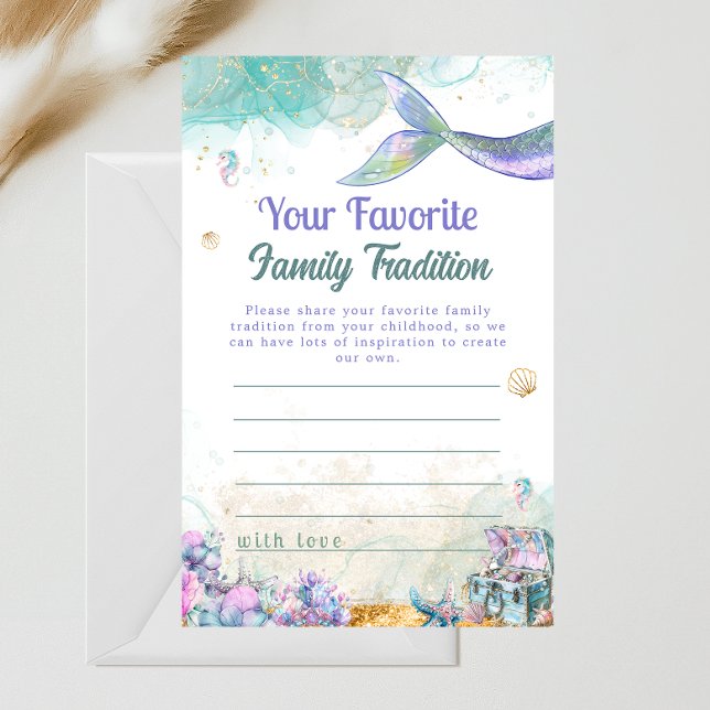 Seafoam Mermaid Family Tradition Keepsake (Von Creator hochgeladen)