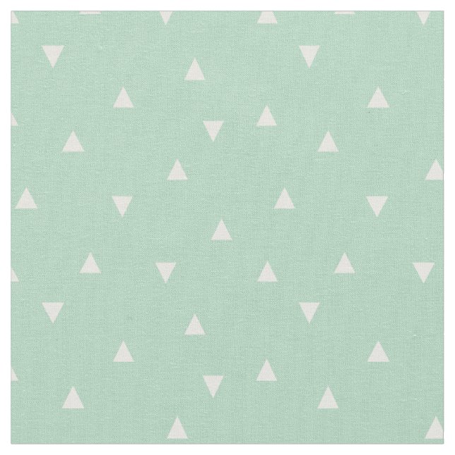 Seafoam-Scatter-Dreiecke Stoff (Nahaufnahme)