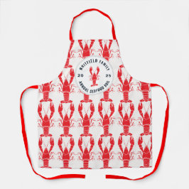 Seafood Booking Custom Annual Wiedersehen Lobster Schürze