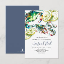 Seafood Booking Family Summer Party Klein