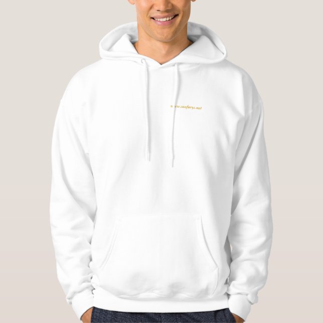 SeaFurys Schild-(weißes) Sweatshirt (Vorderseite)