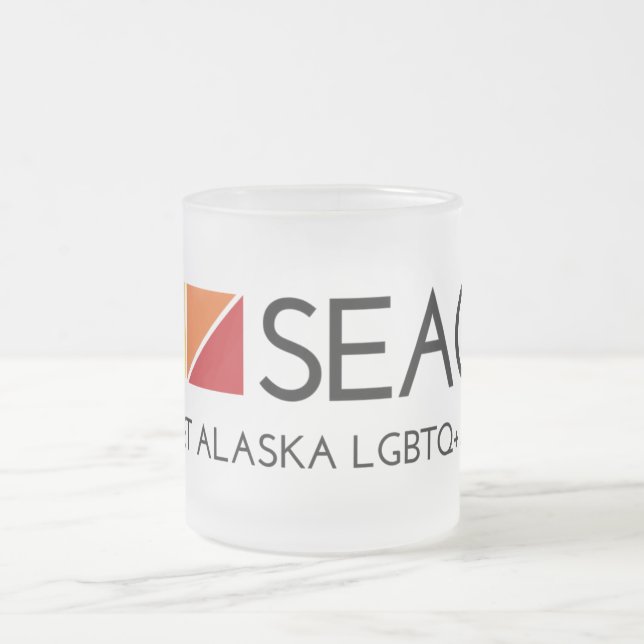 SEAGLA Logo-mattierte Tasse (Mittel)