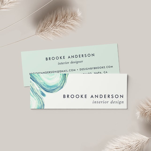 Seaglass Geode Mini Visitenkarte (Von Creator hochgeladen)