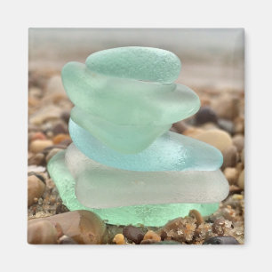 Seaglass- und Sandmagnet Magnet