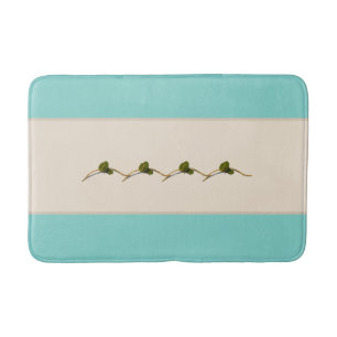 Seagrape Blooms Strip- Badematte