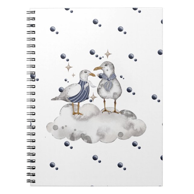 Seagull Adventure Baby Collection Notizblock (Vorderseite)