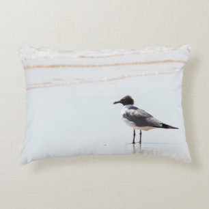 Seagull am Strand Accent Kissen