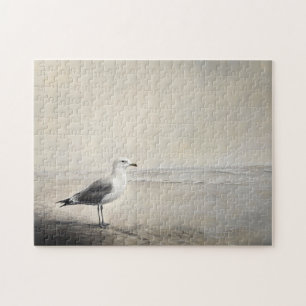 Seagull am Ufer Puzzle