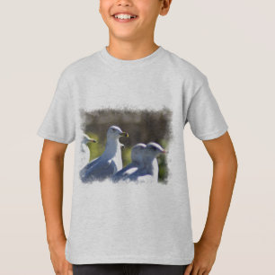 Seagull auf der Schiene T-Shirt