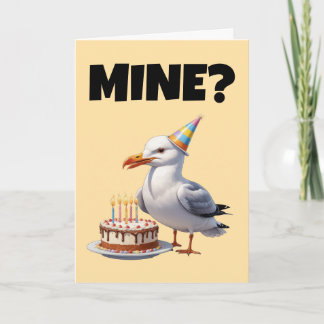 Seagull Birthday Bash - Cake, Chaos & Fun! Einladung