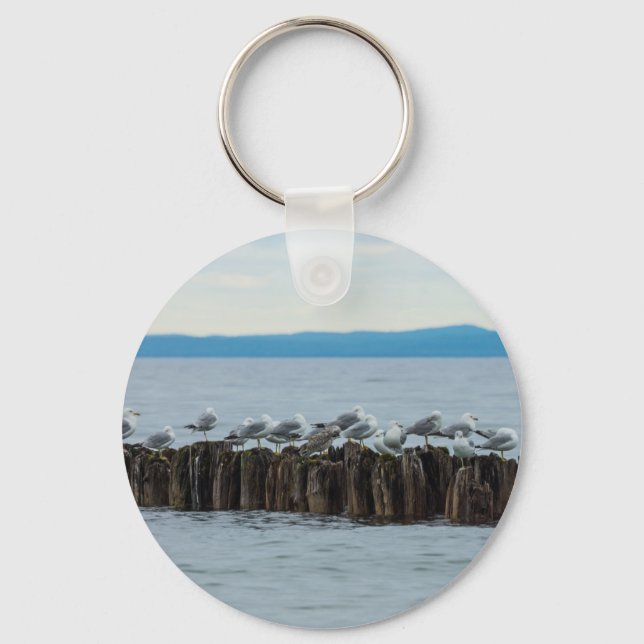 Seagull-Breaktime Schlüsselanhänger (Vorderseite)