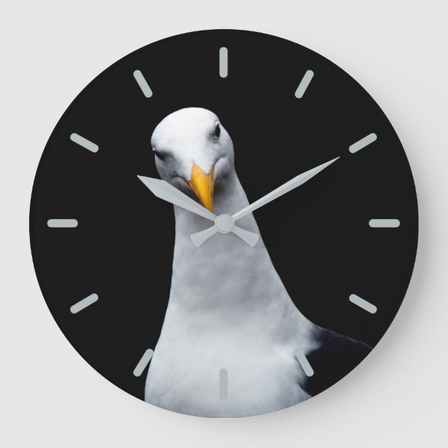 Seagull Große Wanduhr (Vorderseite)