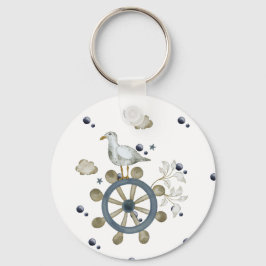 Seagull Hitching a Ride Schlüsselanhänger