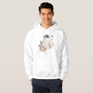 Seagull in einer Kappe mit Spielzeug aus Tornierun Hoodie