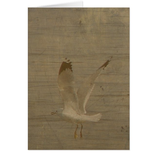 Seagull in Flight Jeden Anlasses Card (Vorne)