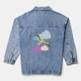 Seagull in the Clouds  Jeansjacke