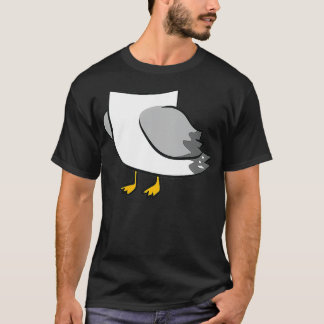 Seagull Kostüm Lazy Kostüm Bird Seagull Verkleidun T-Shirt