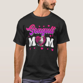 Seagull Mama Bird Liebhaber Seagulas Frauen lustig T-Shirt