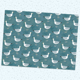 Seagull Nautical Seidenpapier