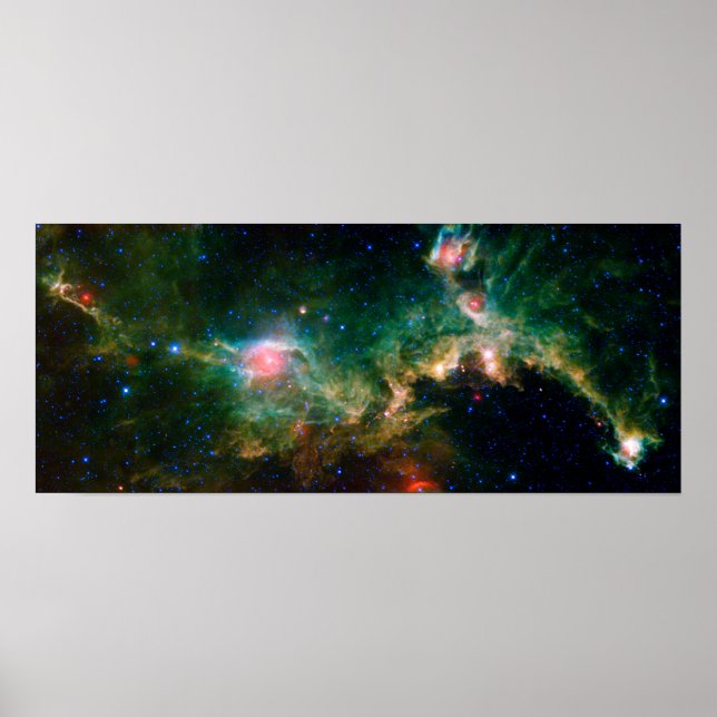 Seagull Nebula NASA Space Poster (Vorne)
